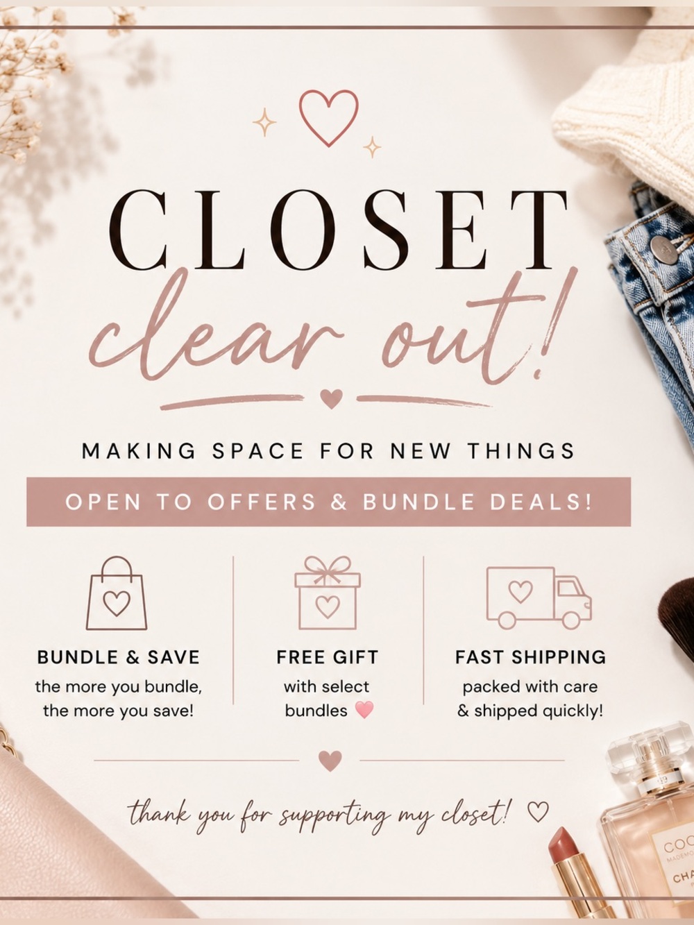 Closet Clear Out!